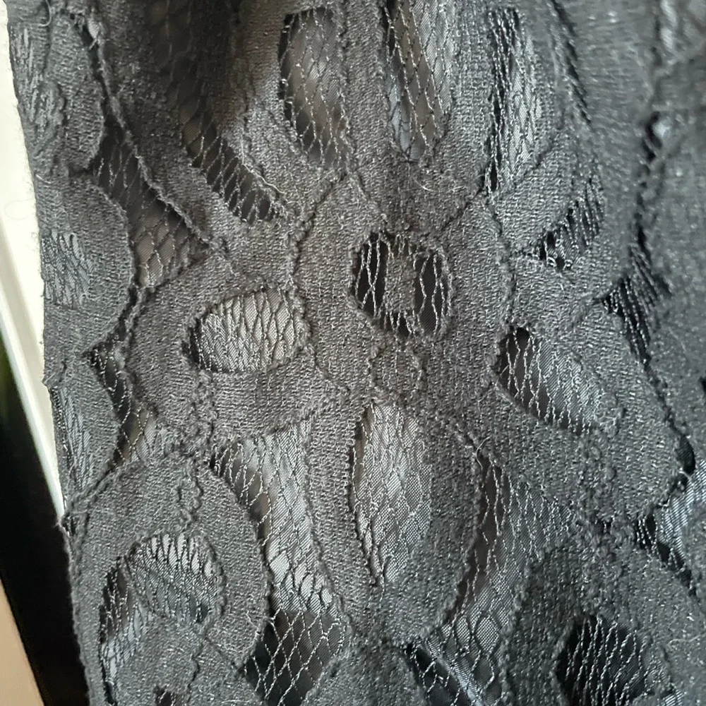 Scarlett Nite Black Lace Mini Dress - Picture 3 of 3
